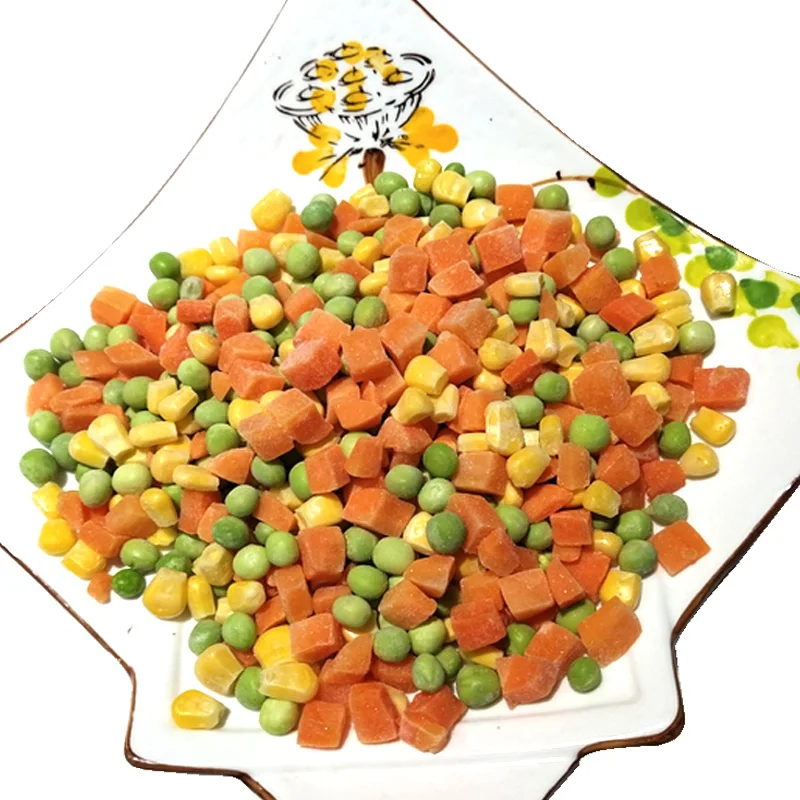 Frozen mixed vegetables carrot sweet corn green pea