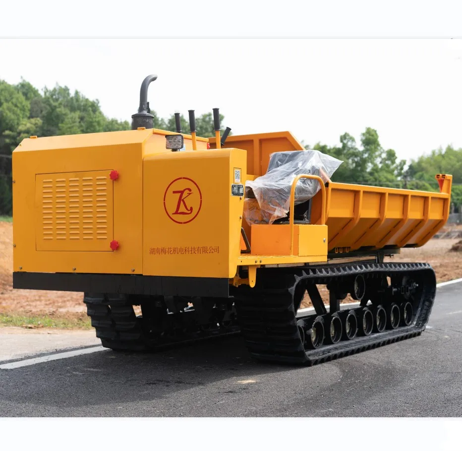 factory sale manufacturer price 4.5ton loading capacity Crawler Small Dumper for mining use