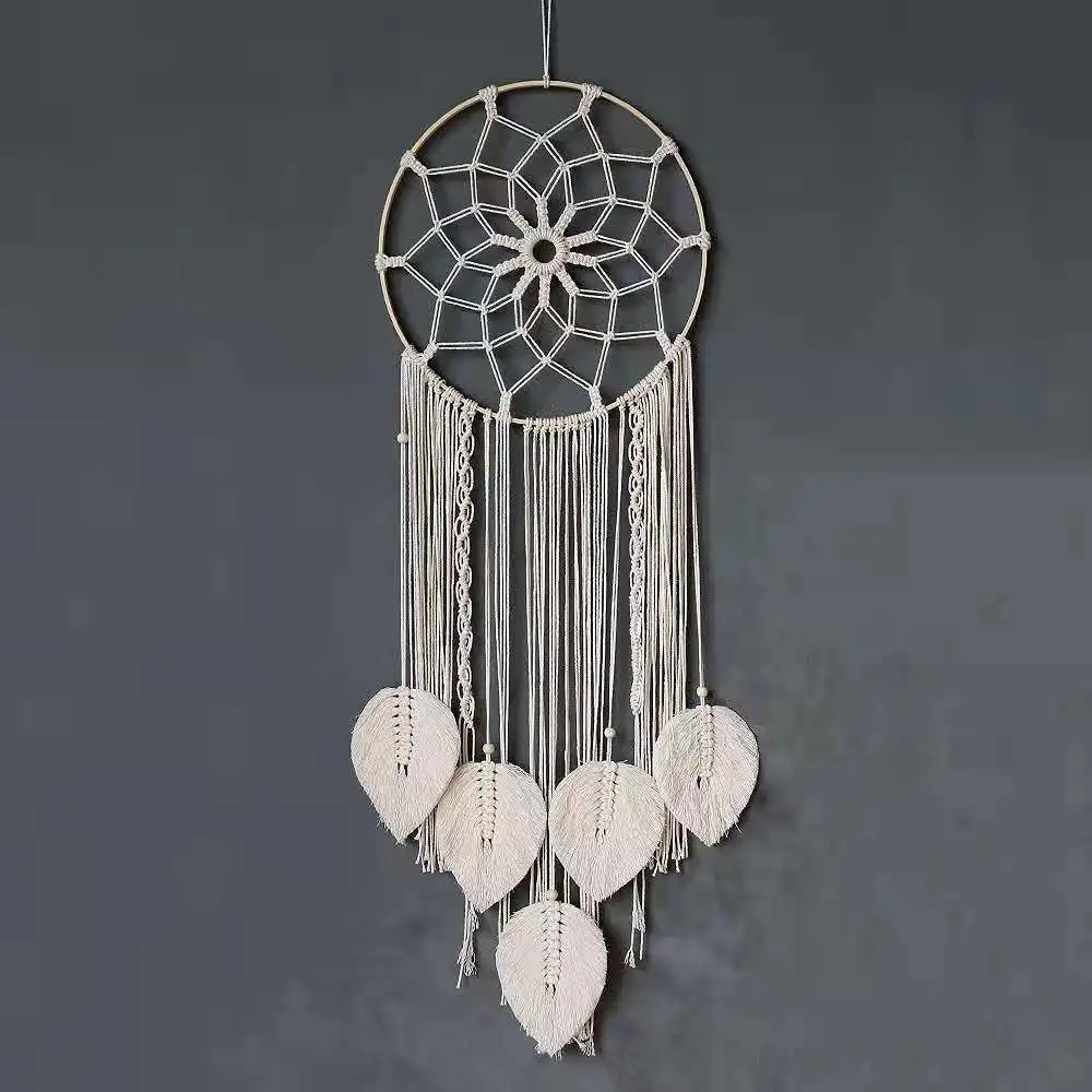  New Dream Catcher Simple Wind Chime Handmade Evil Eye Wall Hanging Home Tapestry Decor 