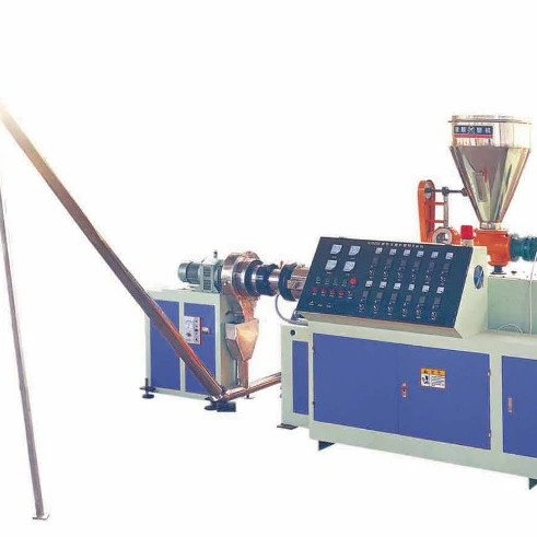 Pakistan PVC hot cutting granulation line / powder pelletizing making machine (1600332232808)