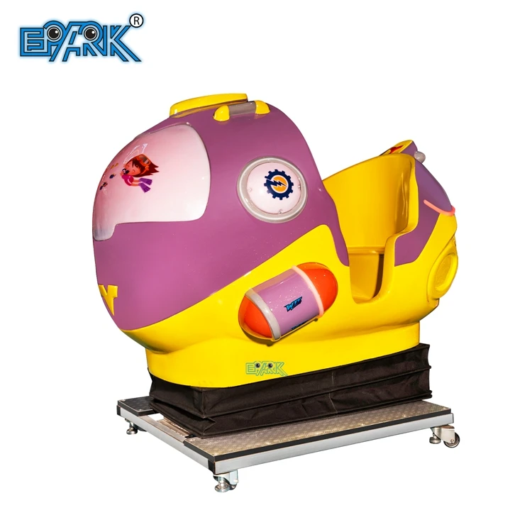 Amusement Park Ifec Arcade Game Machine Fiberglass Kiddie Ride Submarine Swing Car