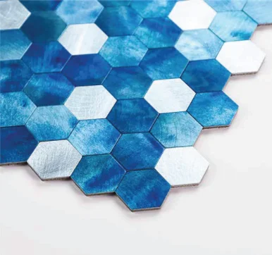 Factory Made Indoor And Outdoor Peel And Stick Mosaic Tile High Quality Mixed Color Wall Tiles