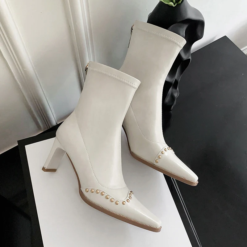 Women Shoes autumn winter Boots ankle fashion comfortable genuine leather For The Latest new Classical