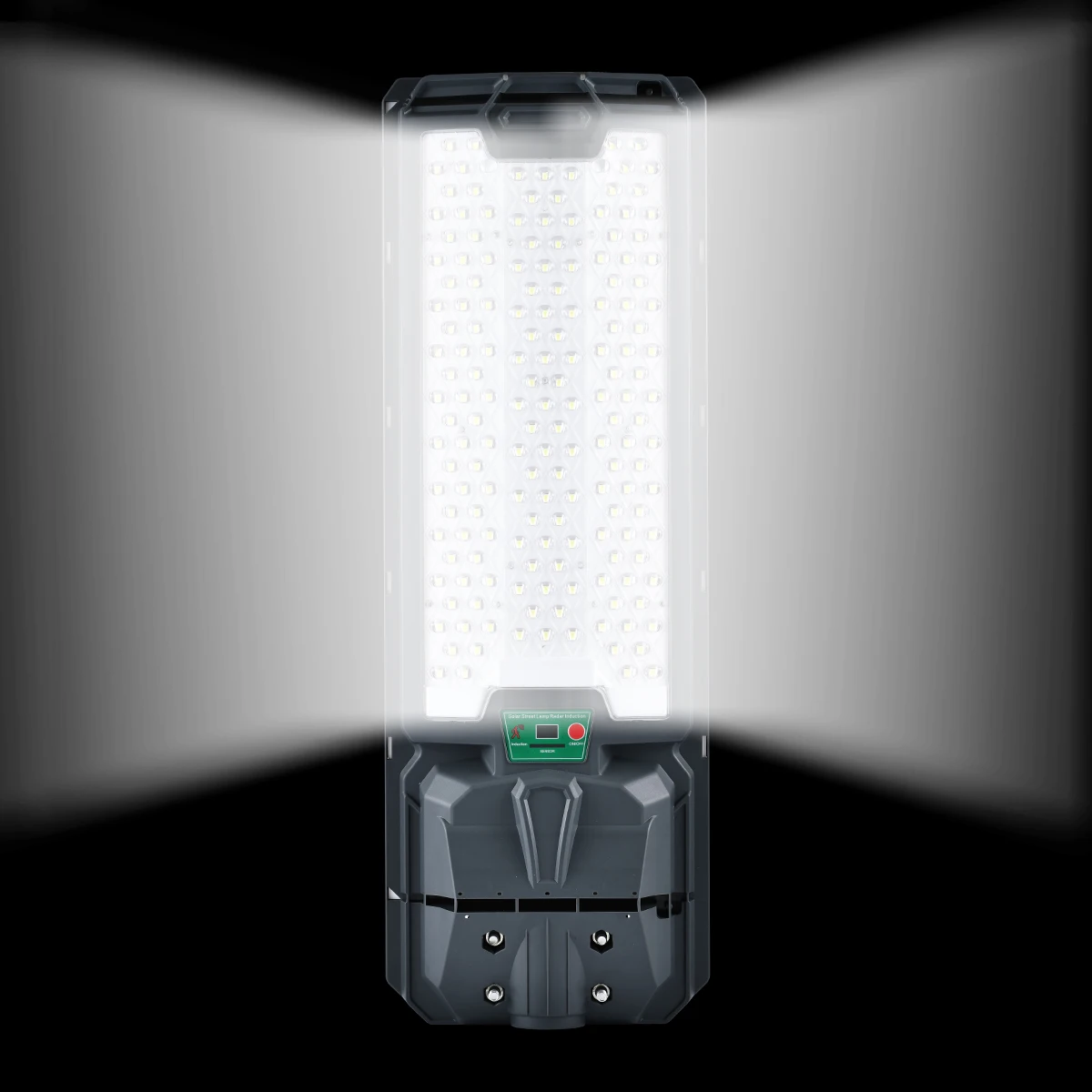 All in one solar street light 3 side IP66 300w high power LED solar street light