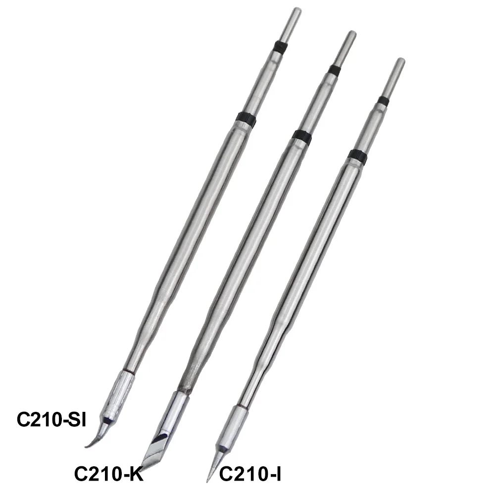 JBC-C210 Series Integrated Soldering Iron Tips and Heating Core Efficient Heat Conduction Temperature Recovery for T210/T26