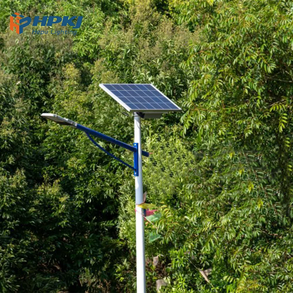 Hepu 150W & 300W Solar LED Street Lights Automatic Smart in One Illumination for Outdoor IP65 Rated for Road Use