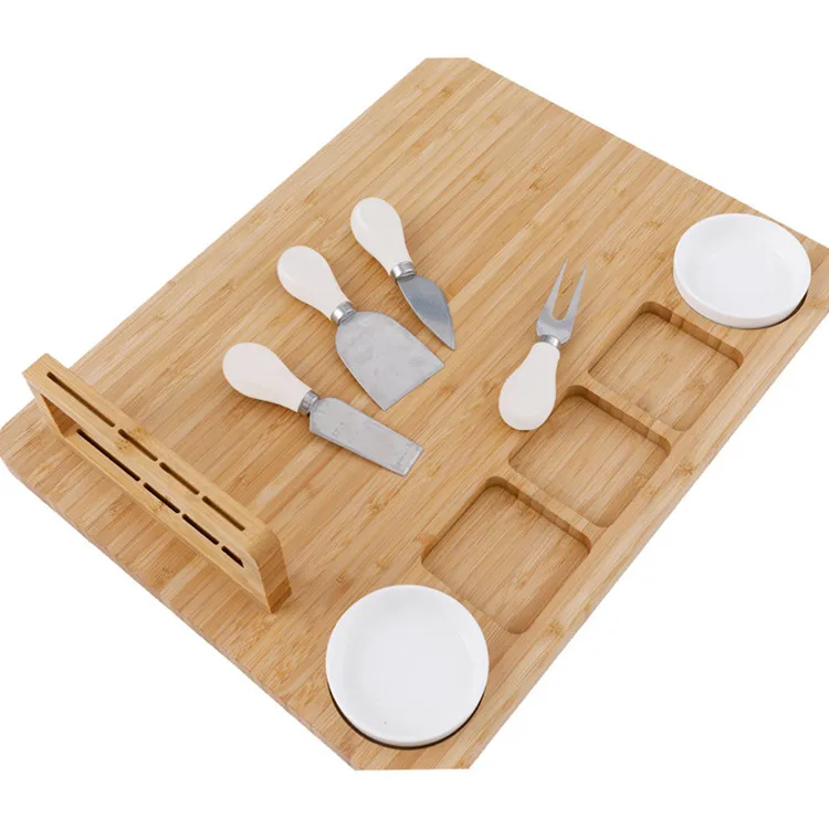 Набор блюд для винных бутылок крекер бри и мясо табла de madera para quesos Деревянные Подносы