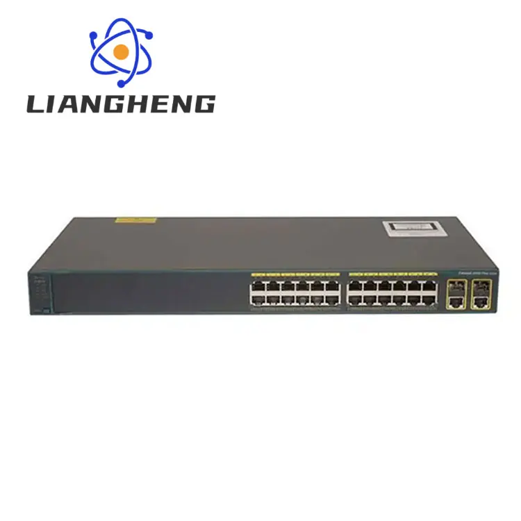 WS-C2960+24TC-S 2960 series Switch Plus 24 x 10/100 + 2 T/SFP, LAN Lite