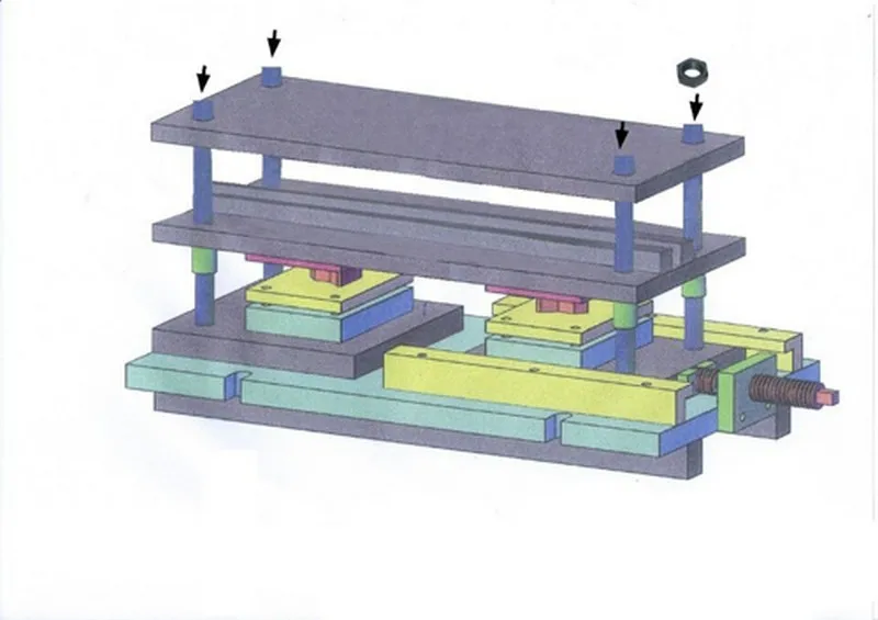 galvanized electrical connector progressive stamping die, copper wire drawing dies
