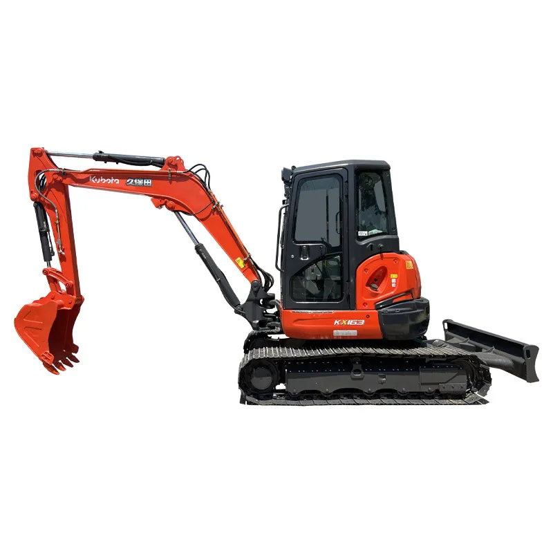 Дешевые Подержанные экскаваторы kubota купить подержанный экскаватор в Китае KX155 KX163 KX165