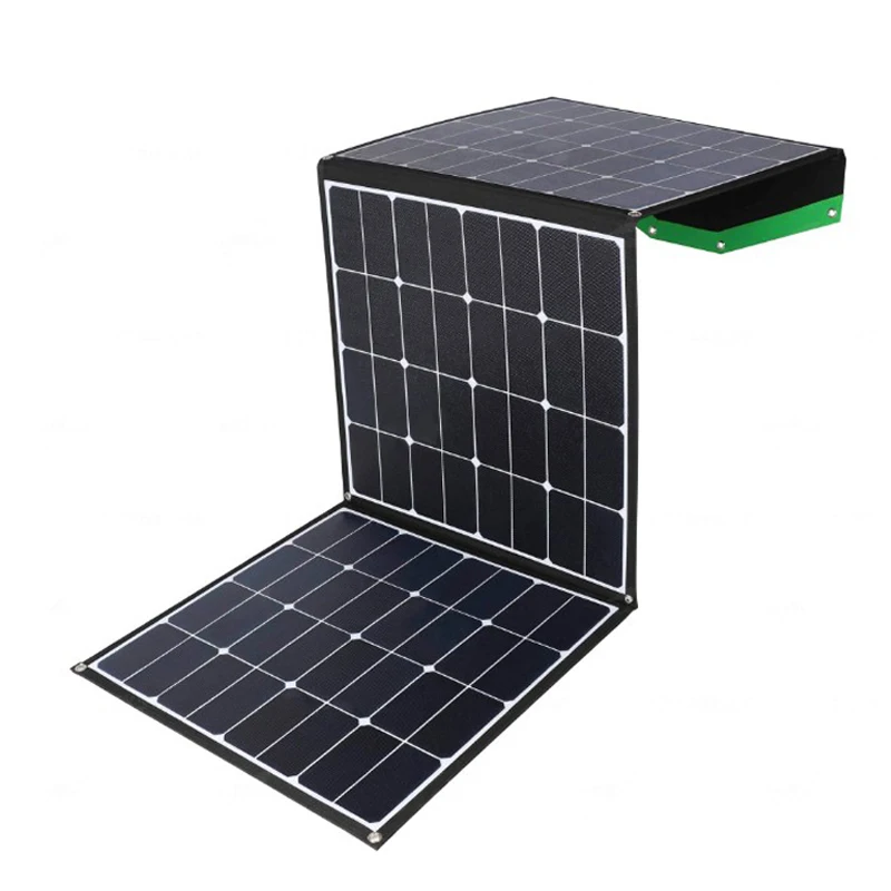 60W 100W 120W 150W 200W Складная солнечная панель для RV 12V техники батарея jackery rockpal солнечный генератор