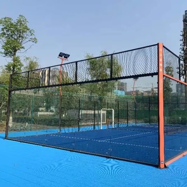 2024 JSMC New Design Padel Court Panoramic Sport Paddle Tennis Factory Price