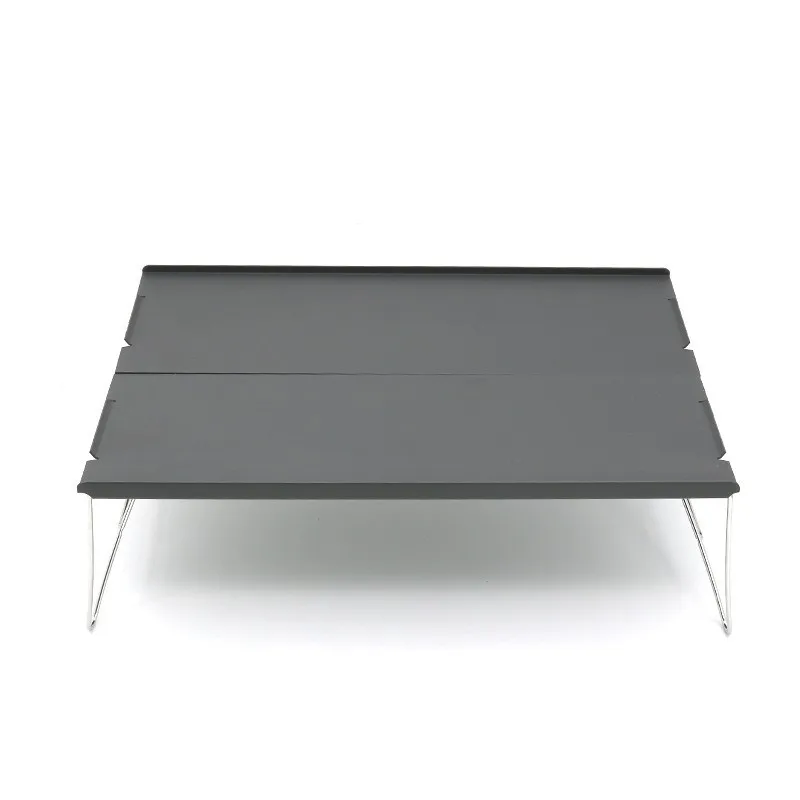 Outdoor Lightweight Mini Aluminum Alloy Folding Table Portable Dining Camping Folding Table For Restaurant Camping Barbecue