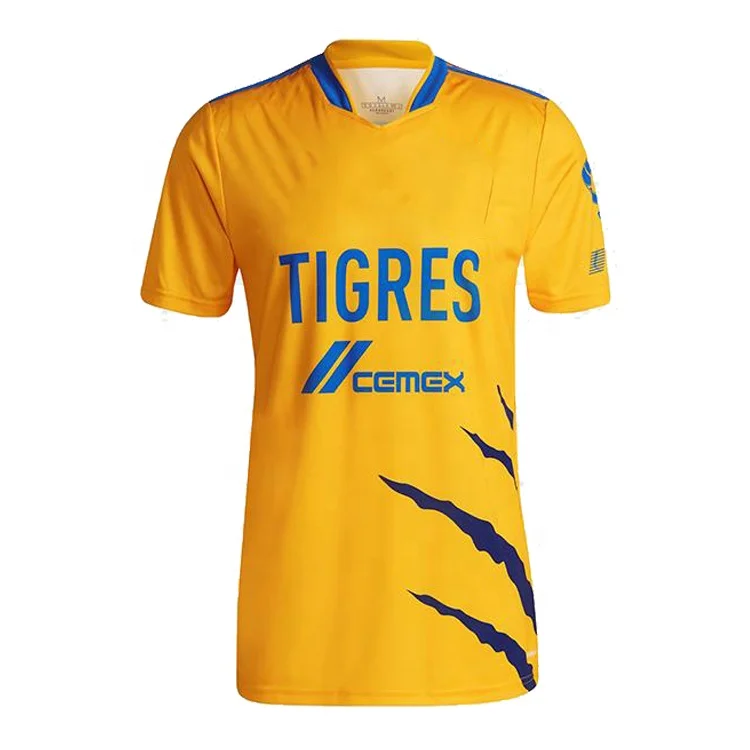 
2021 22 Thailand Quality Shirts Camiseta Jersey Tigres UANL Futbol Soccer 