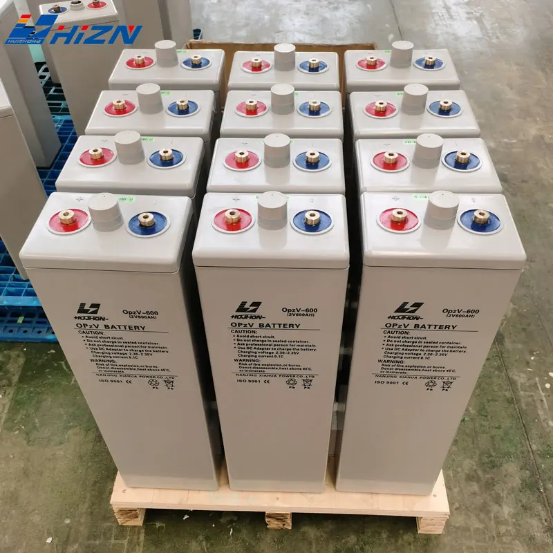 Wholesale Factory Price opzv Sealed battery 2v 600ah Lead Acid tubular plate battery