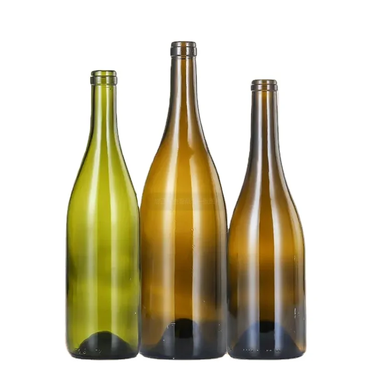 Empty Liquor Spirits Glass Whiskey Bottles 500ml  Wine Glass Bottle Whiskey Mountain Bottles For Vodka Gin Whiskey