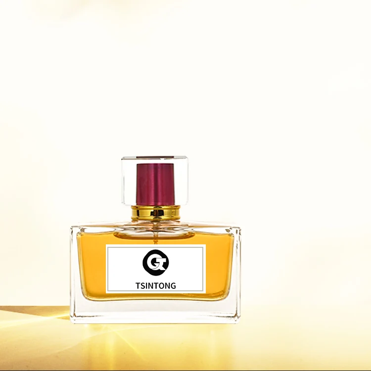 30ml 50ml 100 Ml Wholesale Cosmetic Clear Flat Square Spray Fragrance Perfume Bottle Glass High Quality Empty Perfume Bottle