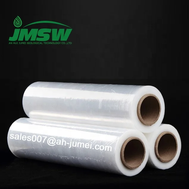 
Manufacturer Wholesale High Quality Supply Packaging Biodegradable Stretch Film 