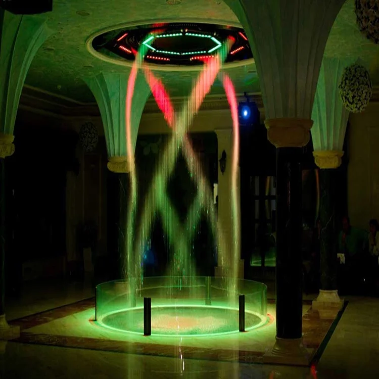 Фенлин современные сценические водные особенности сады цифровой водопад фонтан