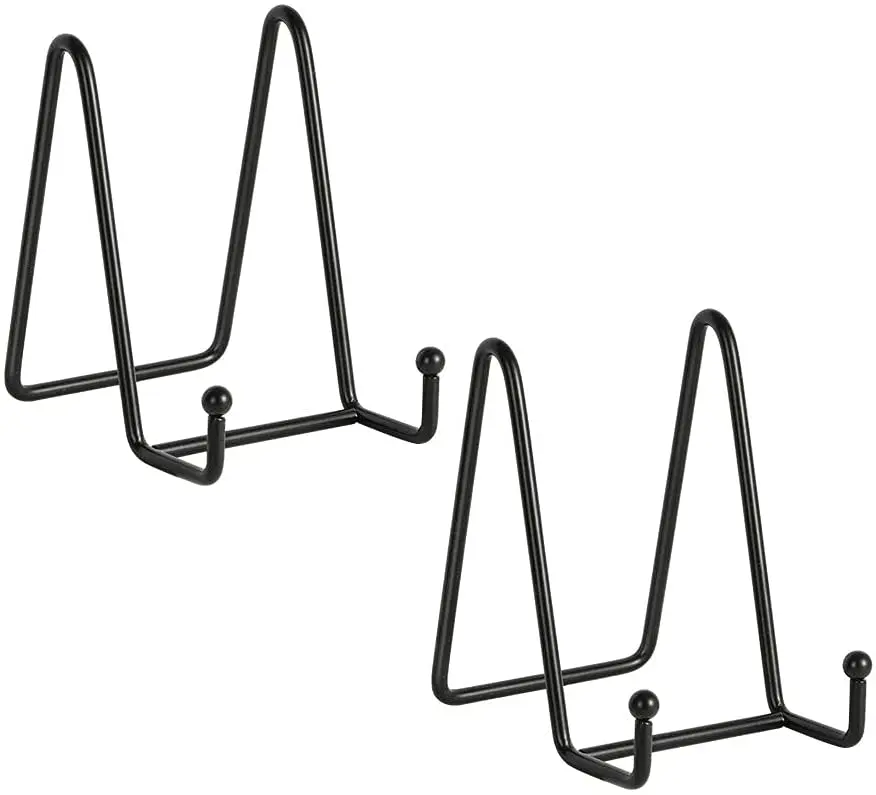 RUIMEI Table-Stand Plate Rack Metal Easel Stand Plate Holder Display Stand for Home