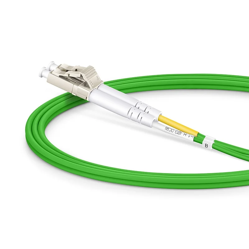 OM5 Optical Fiber Jumper Price Multimode Duplex LC UPC PVC LSZH 2.0mm 3.0mm Fiber Optic Patch Cord