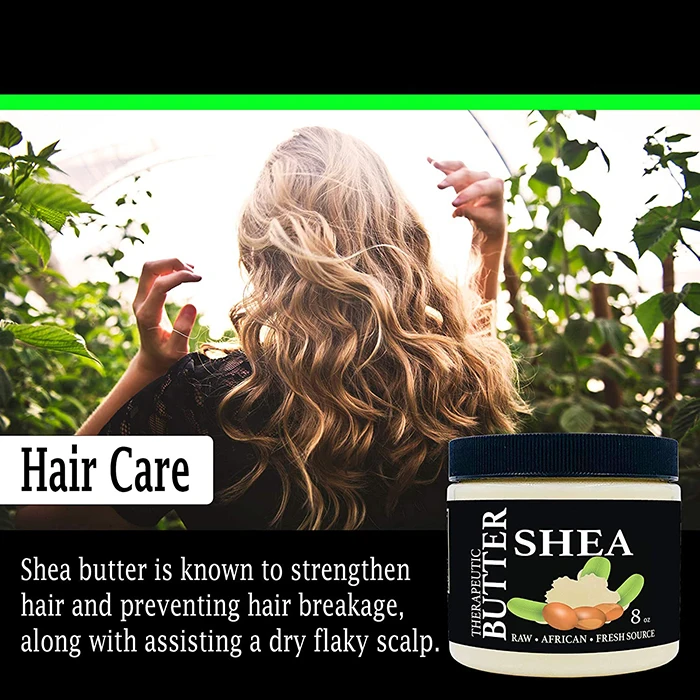 Bulk Private Label Amazon Popular 100% Pure Raw Organic Whipped Body Shea Butter Lotion For Men Dry Skin