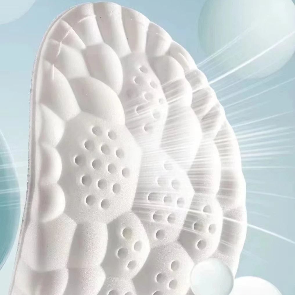 Comfortable Insole With High Elasticity Breathability Sweat Absorption Shock Absorption And Pain Relief Sports Insole
