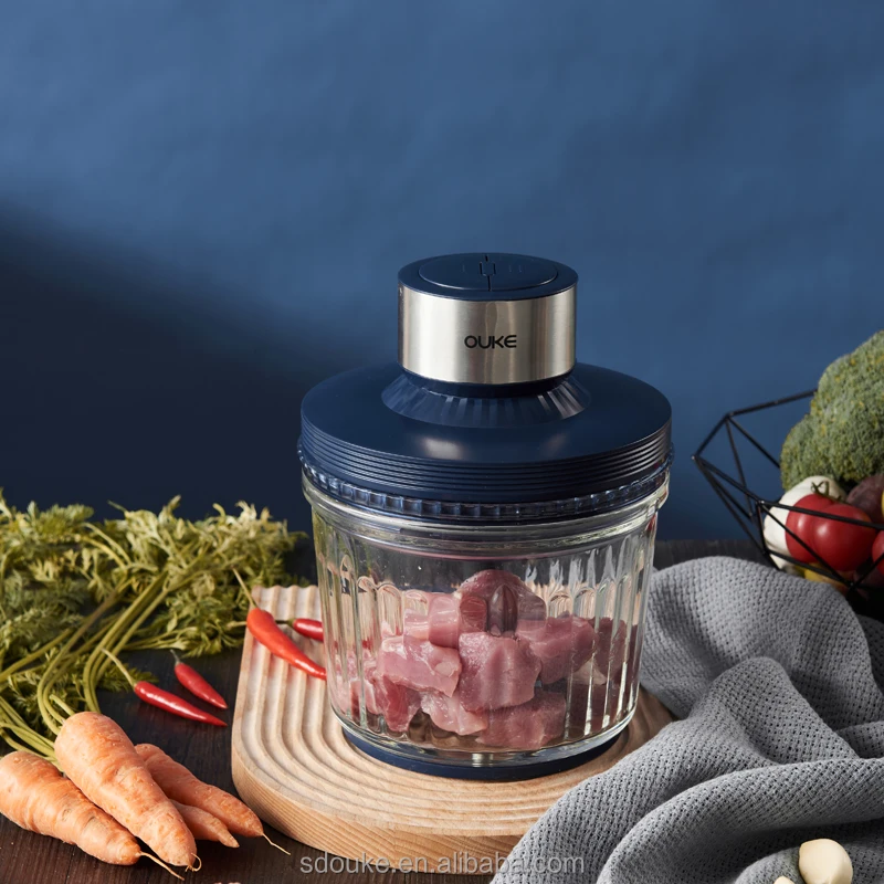 2L glass electric meat chopper machine Speedy Food Vegetable meat grinder chopper vegetable grinder chopper