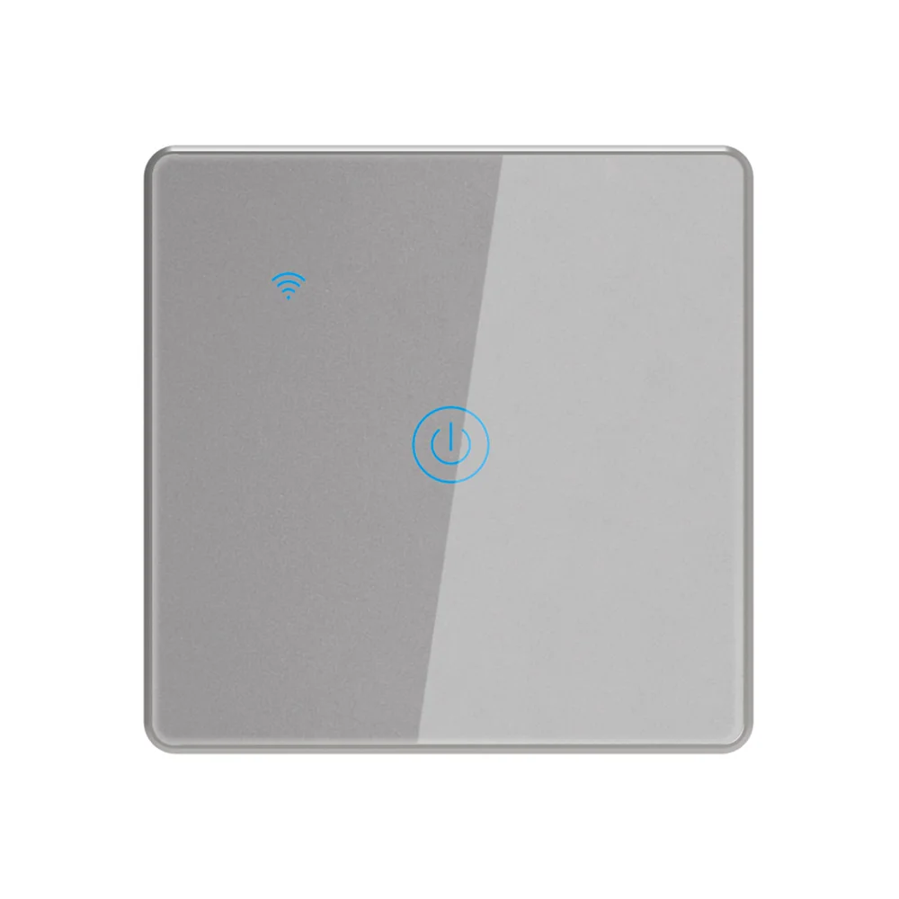 ksmt Smart Hotel Room Wall Switch Light Dimmer Home Wall Switch Customized Logo Brand Tuya Zigbee Touch Wall Switches 1Gang1Way