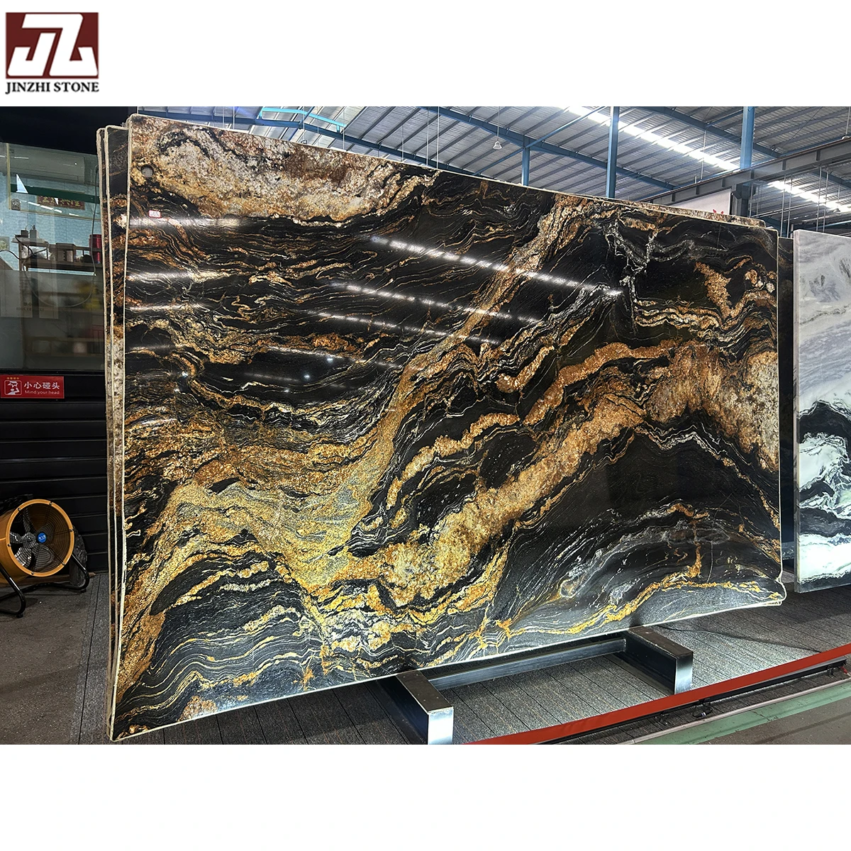 Brazilian Magma Gold Granite Polished Magma Natural Black Taurus Granite Slabs Tiles