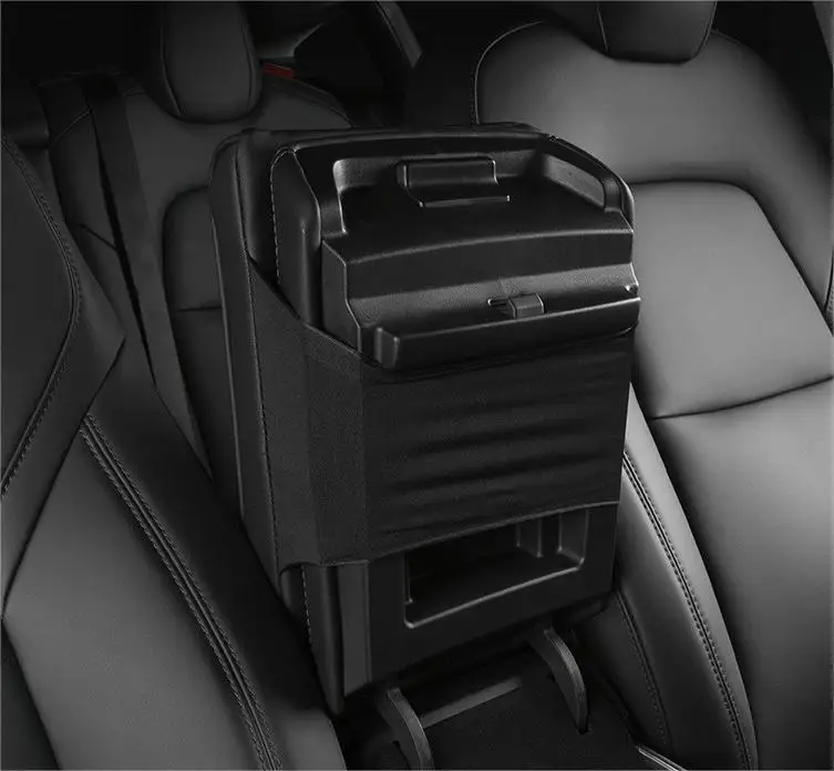 Car Center Console Cover-armrest Box Arm Rest Cushion Towel Armrest Pad for Car Multifunctional Paper OEM Leather Storage Box