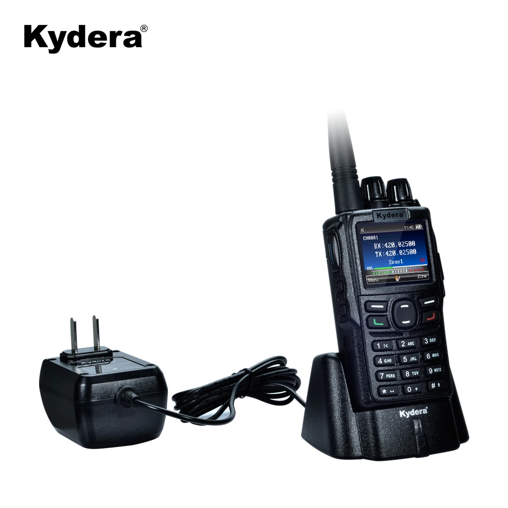 Kydera цифровой Dmr 5 Вт портативный удобный двухсторонний радиоприемник DR-850 walkietalkie 80 МГц с CE ROSH