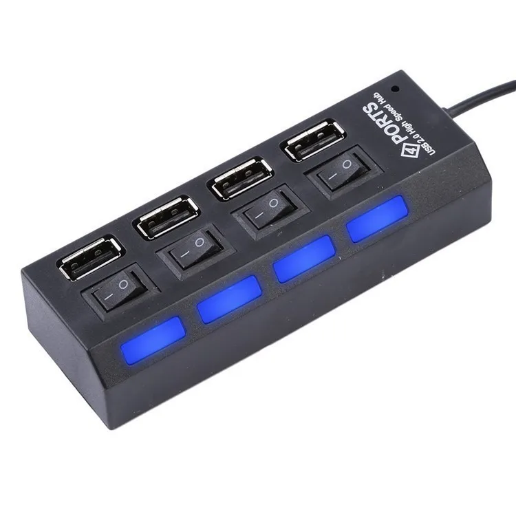 High Speed Portable 4 in 1 multiport cheap ethernet splitter usb 2.0 hub usb 8 port multiport  2.0  usb 2.0 hub pcb