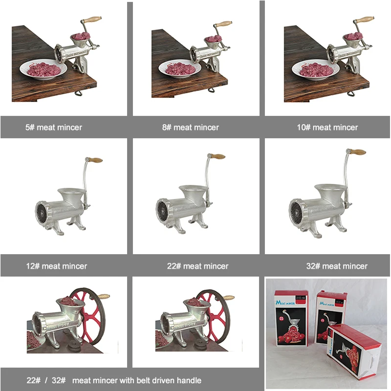 Hot Selling Food Processor Multi Functional Manual Meat Grinder Mincer