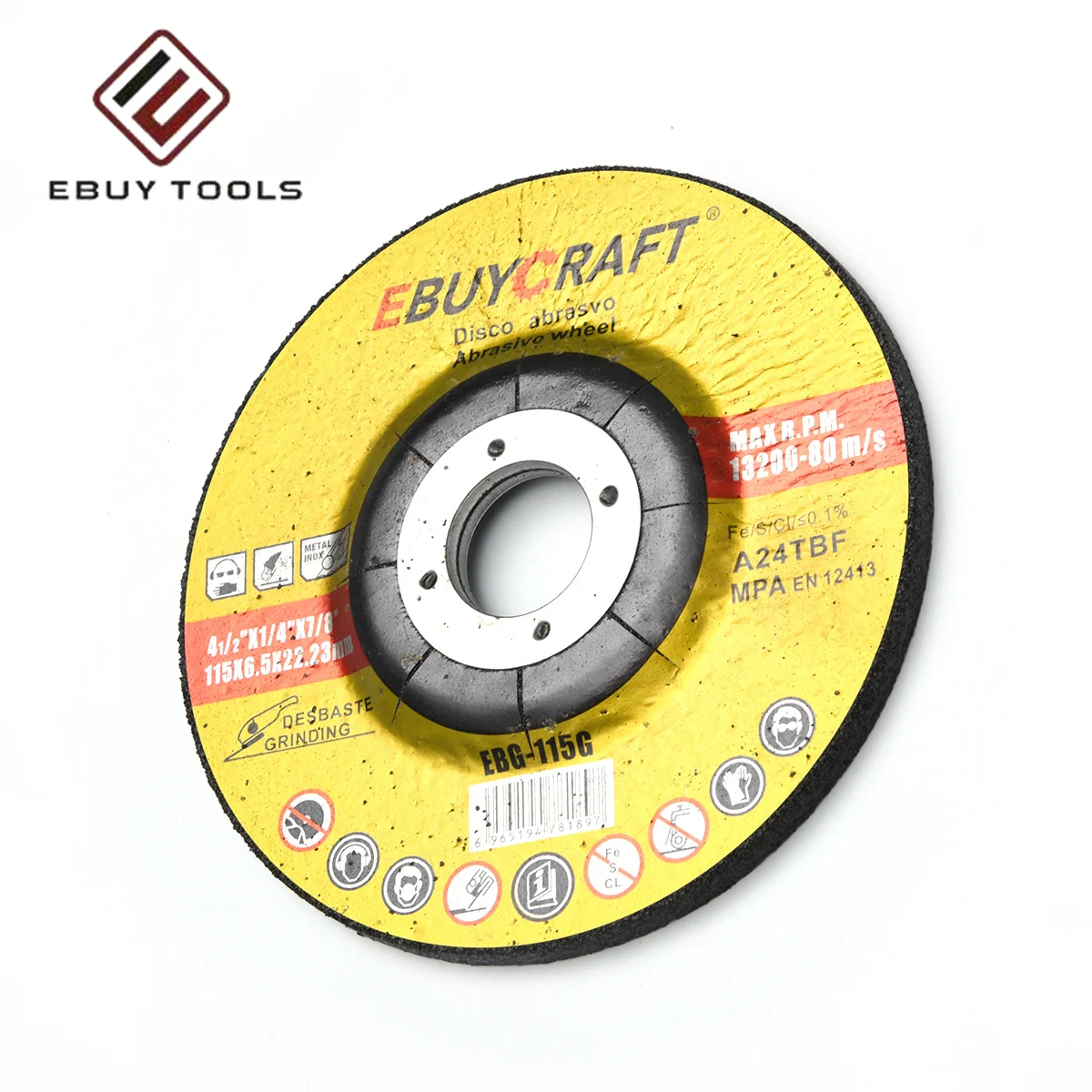 Ebuy Tools Hot Sale Abrasive Shutter Wheel Flap Disc for Metal Stainless Steel Polishing