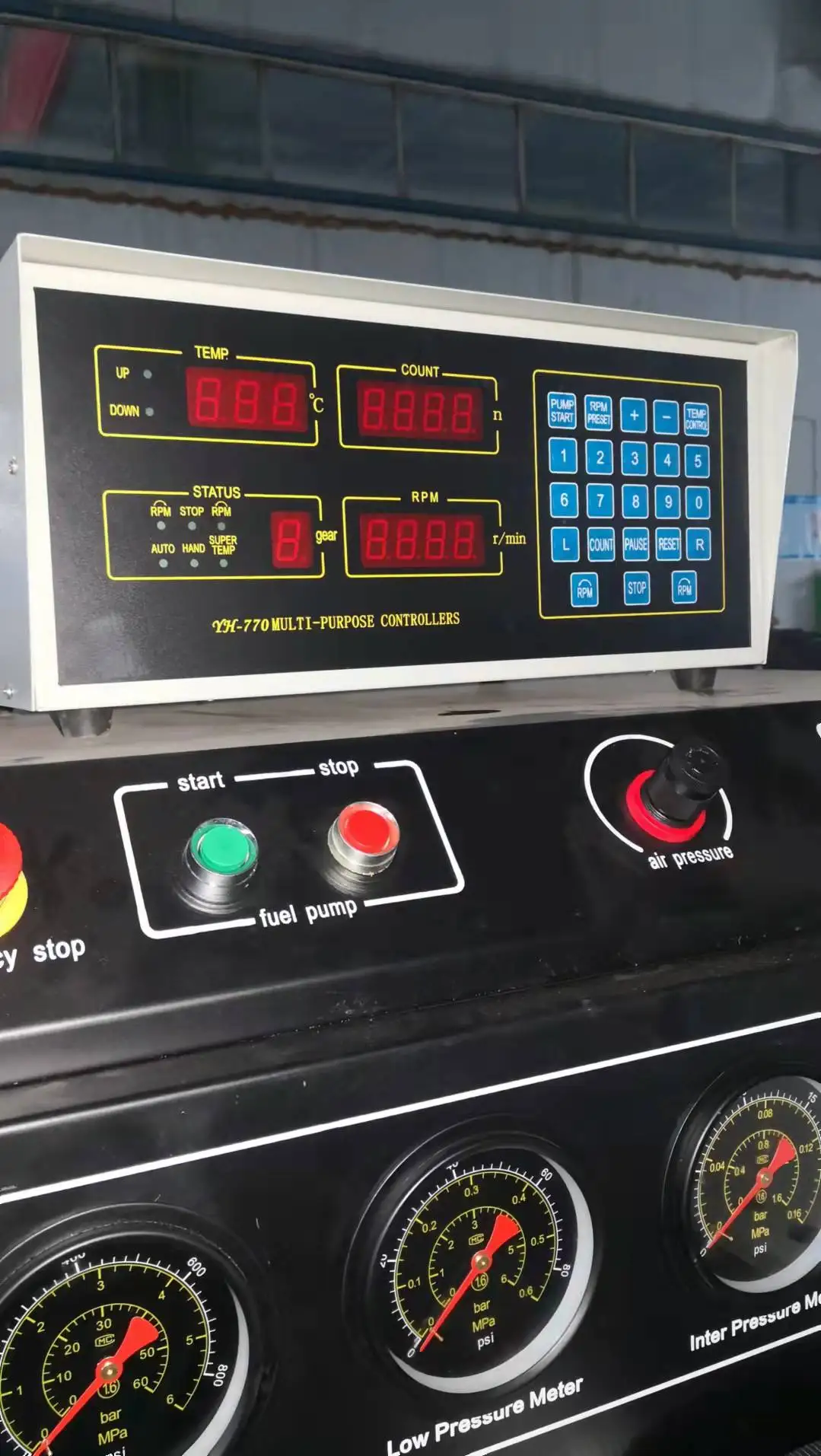 Ex-factory price diesel injection pump test bench