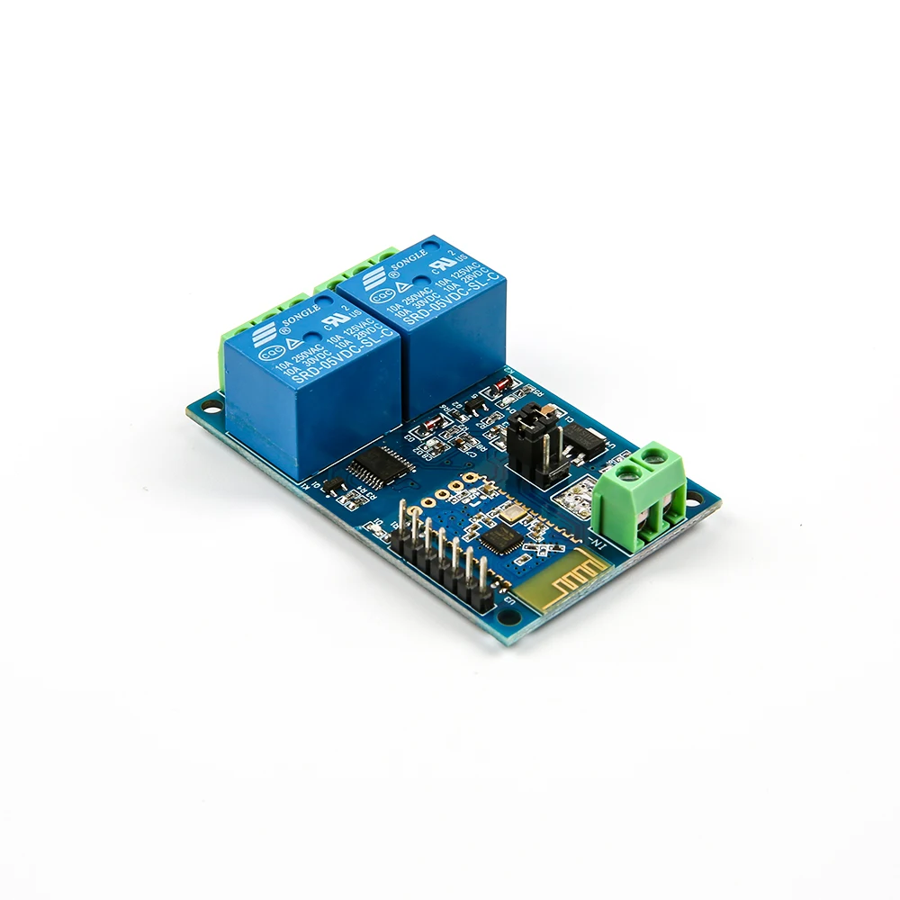 5V 2-Channel Relay Module Smart Home Mobile APP Remote Control Switch Dual Wifi Module
