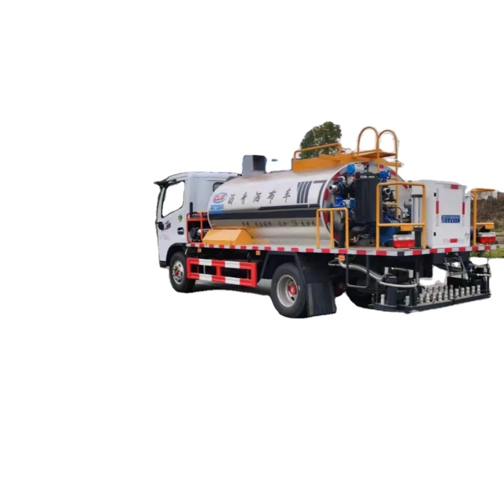 Интеллектуальный 8CBM асфальтоукладчик инженерный автомобиль для разбрасывания асфальта