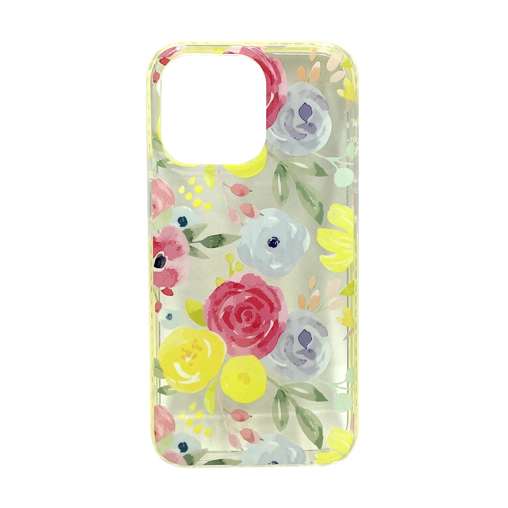 designer cell phone case manufacture OEM printing mobile phone cover flower phone case