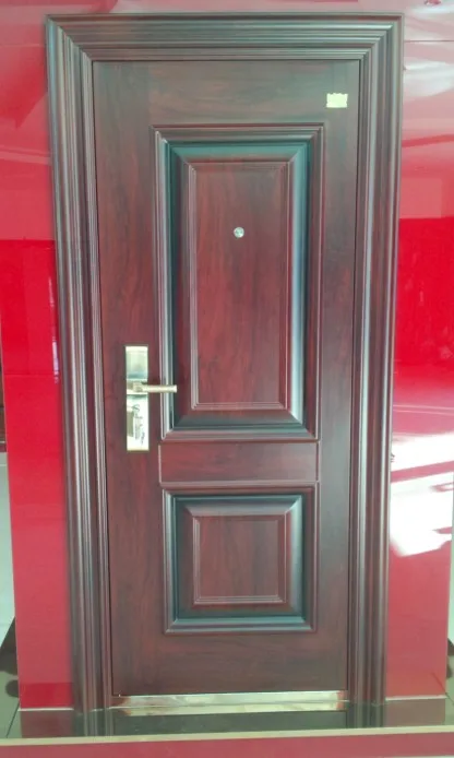 Classic custom Italian Flat Exterior Metal Doors Styles