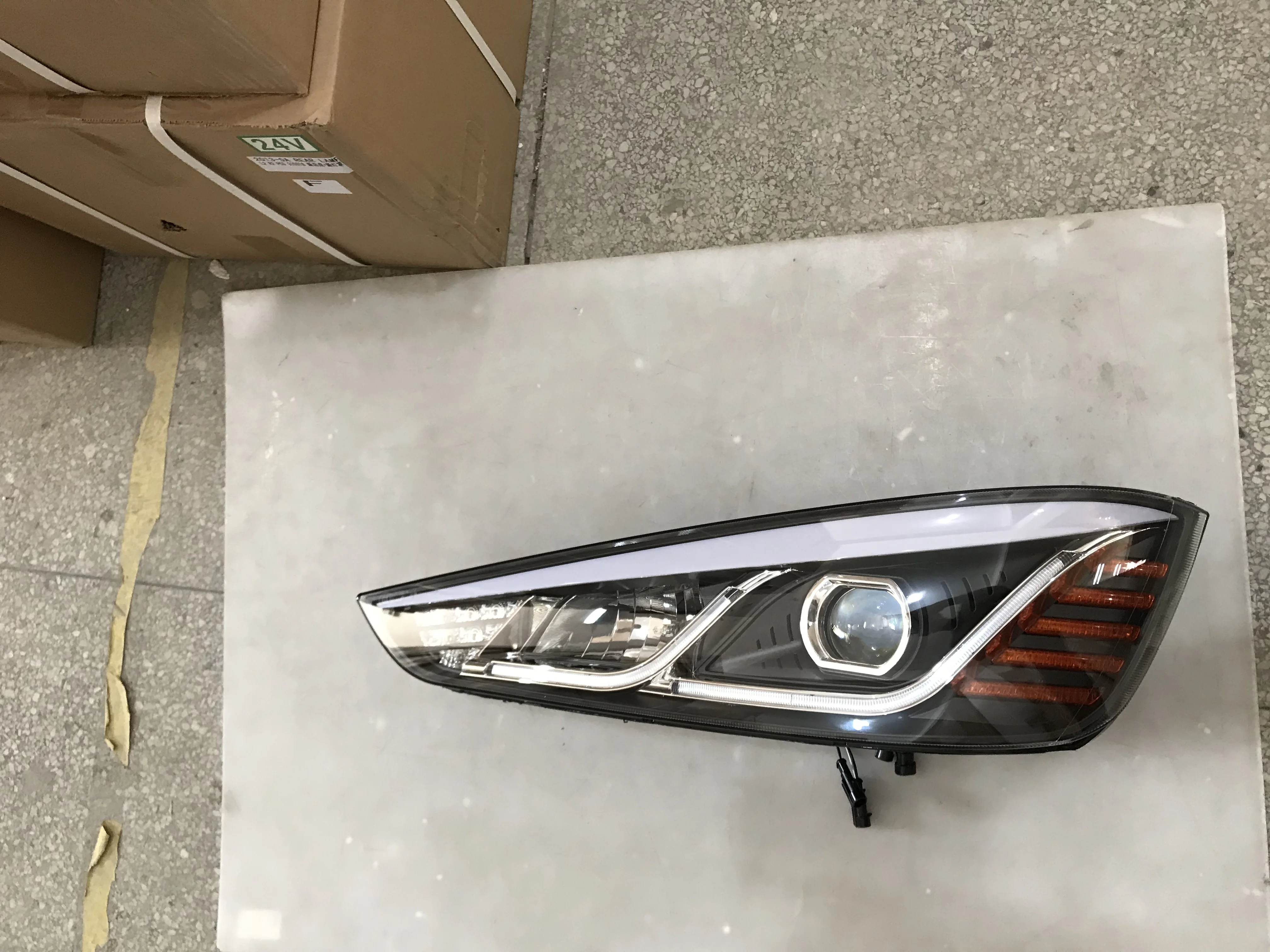 bus accessories led bus head lamp headlight HC-B-1591-1