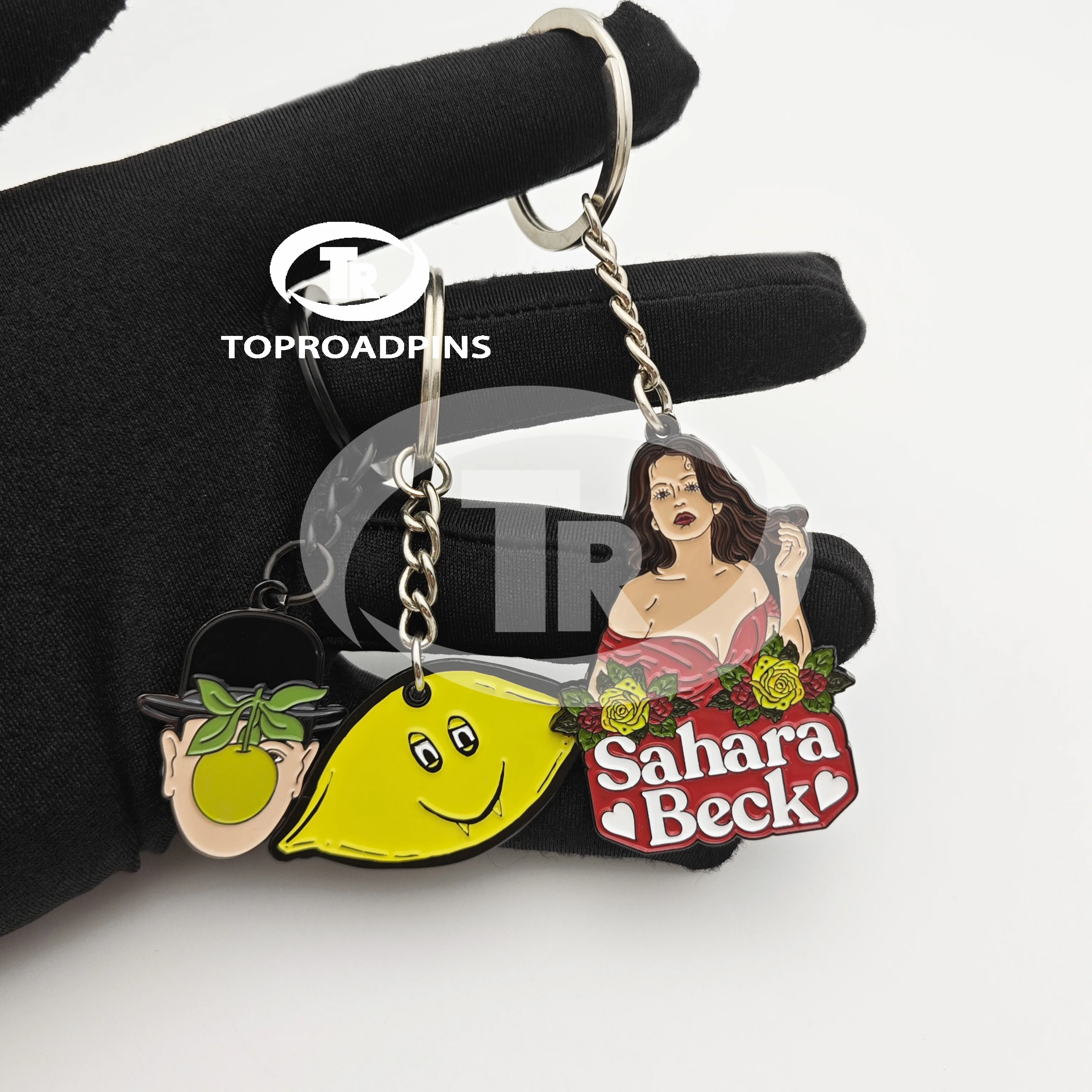 Personalized Free Design New Creative Traditional Luxury Gift Cute Monkey Metal Keychain