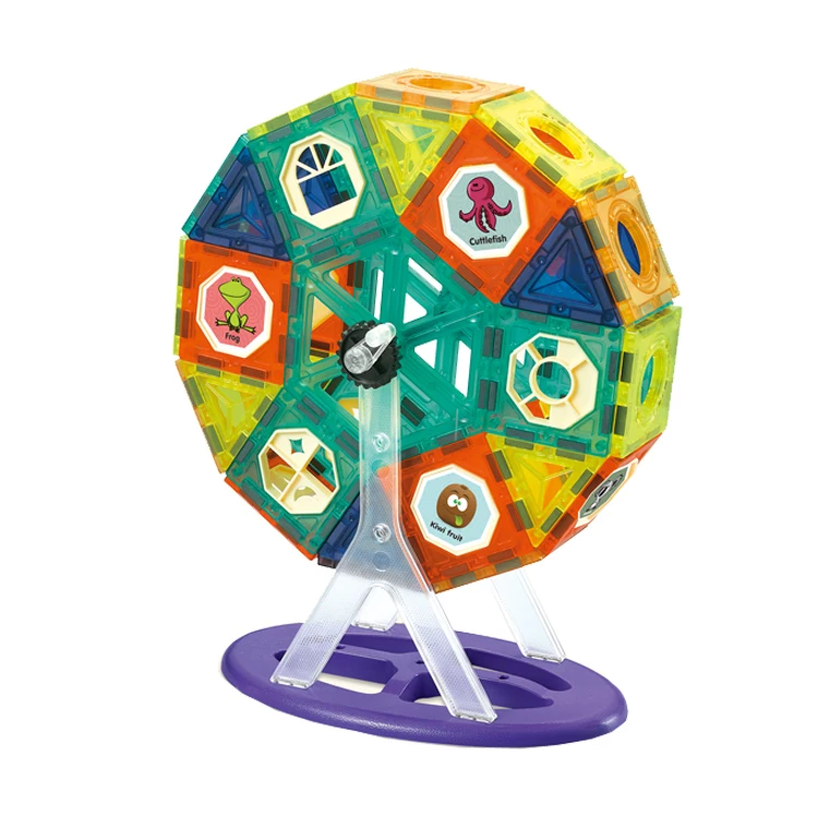 71 штук Горячая Распродажа Магнитный пластиковые блоки образовательные стволовых игрушки для детей магнитные конструктор