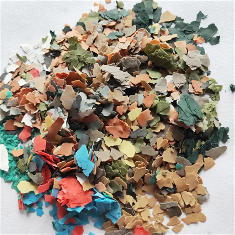 Real stone paint with natural composite rock flakes shell color flakes exterior wall decoration paint art granite paint dyeing