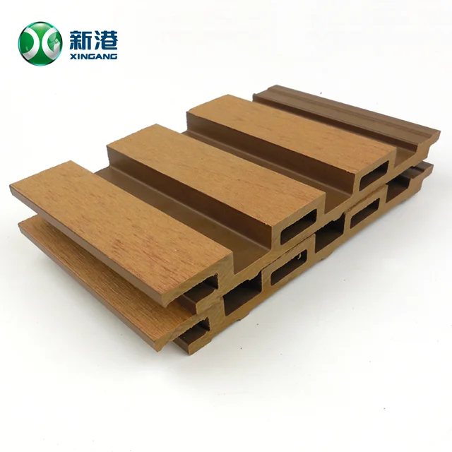 Decorative Wall Panels Wooden Grain PVC Wpc Wall Panels Designs for Decoration