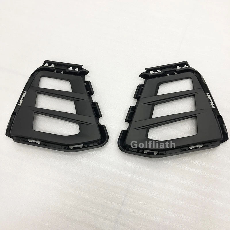 LED Front Bumper Fog Lamp grille For Golf 7 mk7.5 GTI 2018-2019