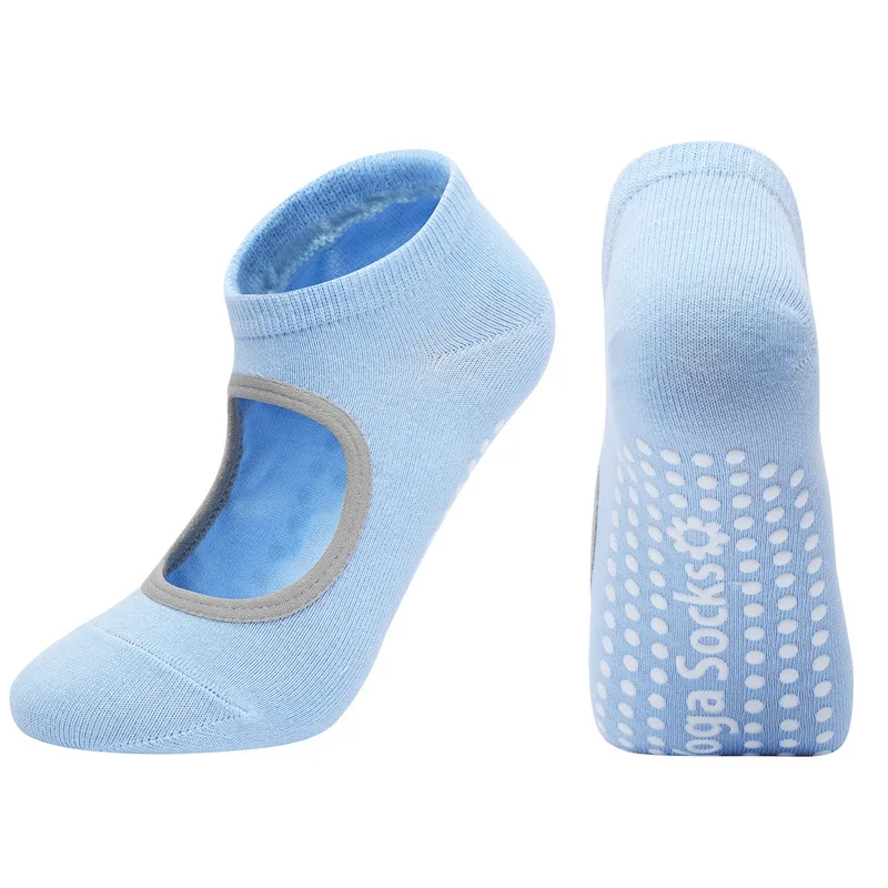 Candy colors Dance Anti-Slip Sock Sweat Absorbing Sport Jumping Yoga Socks For Women