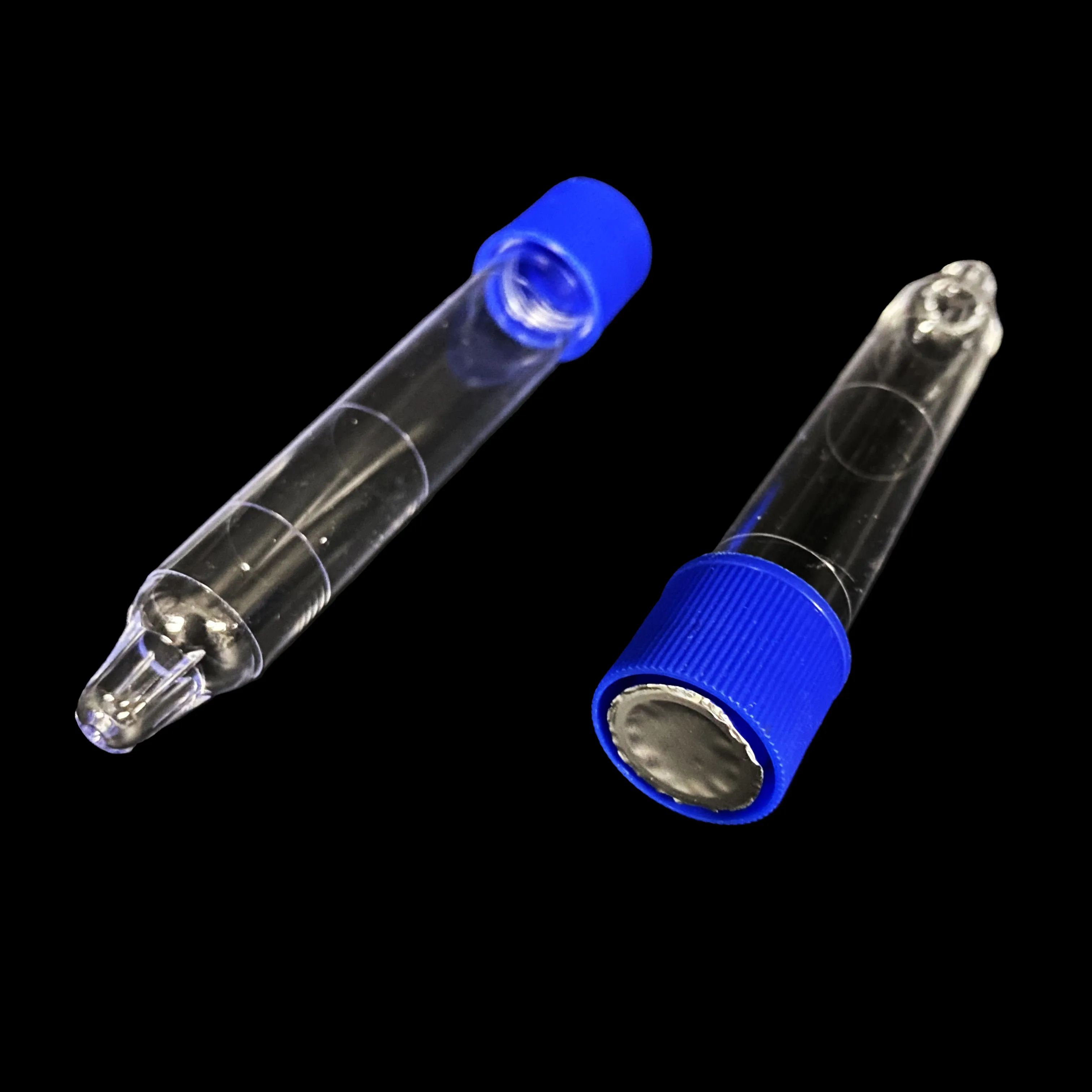 Disposable Conical Bottom Urine Tube Piercable Automation Testing Tube 10ml with Filmed-Cap