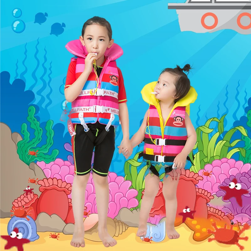 style 2017 Customized kiteboarding jacket baby swimming fishing life
