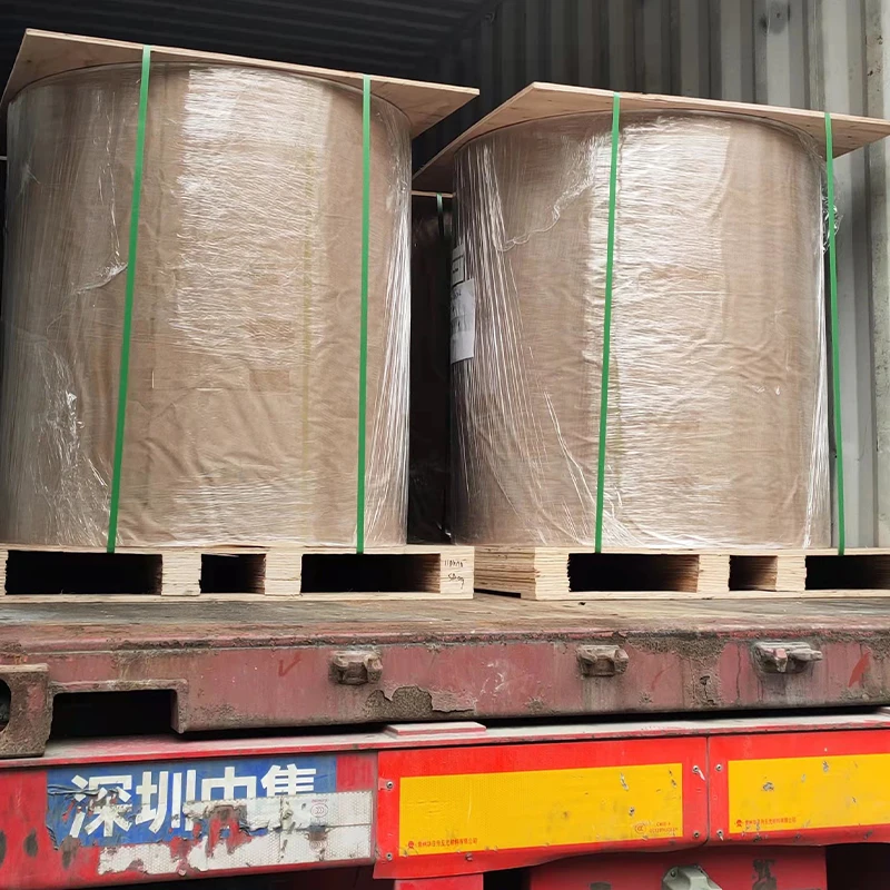 Top coated Flexography 70gsm Factory Supplier Three Proof Flexo Jumbo Roll Thermal Paper Label self adhesive Paper Roll